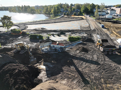 Kiertotalouden edistämistä paikallaan tehtävillä kasvualustoilla